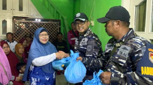 Warga Padati Bakti Teritorial Prima Lanal Batuporon, Meriahkan HUT Ke-80 TNI