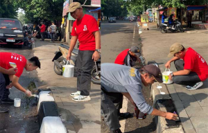 Warga Jatisari dalam World Cleanup Day 2025, Gotong Royong Jadi Kekuatan Utama