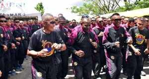 Irama Lagu Timur Goyang Semarak Tasyakuran Pasmar 3