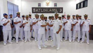 Komandan Satlinlamil 3 Kukuhkan Wadan Satlinlamil 3 Baru