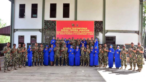 Pasmar 3 Gelar Tasyakuran Usai Sertijab Pejabat Strategis