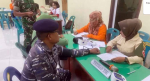 Lanal Sibolga Ikut Donor Darah, Warnai Bakti Sosial Jelang HUT ke-80 TNI