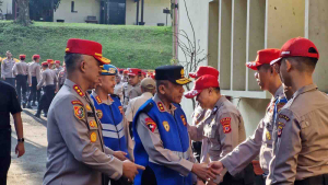 Kapolda Jabar Tinjau Rikkes Seleksi PAG dan SBP di SPN Polda Jabar