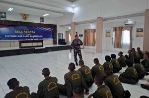 TNI AL Tanamkan Semangat Bela Negara Pada Taruna/ni Akademi Maritim
