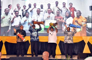 Aslog Danpasmar 3 Hadiri Paritrana Awards 2025, Tegaskan Dukungan pada Jaminan Sosial Ketenagakerjaan