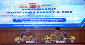 Karo Ops Polda Jabar Buka Rakernis SPKT 2025, Tegaskan Komitmen Tingkatkan Pelayanan Prima