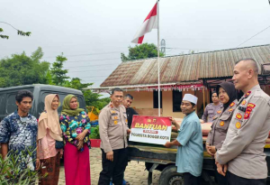 Polresta Bogor Kota Salurkan Bantuan Semen untuk Masjid As Shahabah