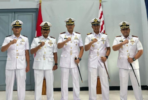 Pergantian Komando, KRI Kerapu-812 Siap Lanjutkan Pengabdian Jaga Laut Nusantara