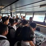 KRI Banda Aceh-593 Gelar Open Ship untuk Siswa SMA Negeri 1 Matauli Pandan