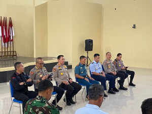 Danlanal Sabang Ikuti TFG Pengamanan Kota Banda Aceh
