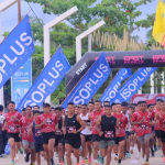 Kecepatan Atlet Pasmar 3 Antar Juara Utama di Sorong Merdeka Run 2025