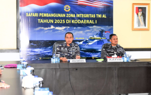 Kodaeral I Siap Wujudkan Zona Integritas, Tim Safari TNI AL 2025 Hadir di Belawan