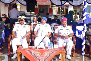 Pasmar 3 Ikut Meriahkan Upacara Harhubnas 2025 di Sorong