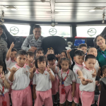KN. Kuda Laut-403 Sambut Siswa TK Kristen Kalam Kudus Ambon