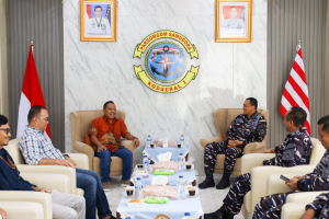 Komandan Kodaeral I Terima Audiensi Senior Manager PT PLN Nusantara Power UP Belawan