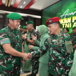 Kasad Pimpin Laporan Korps, 65 Pati TNI AD Naik Pangkat