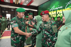 Kasad Pimpin Laporan Korps, 65 Pati TNI AD Naik Pangkat