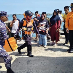 Prajurit Lanal Bengkulu Ikut Sukseskan Operasi SAR Kecelakaan Kapal Nelayan di Air Napal