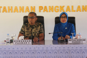 Perkuat Ikatan Korps, Danpasmar 3 Gelar Tatap Muka Bersama Prajurit Salawaku
