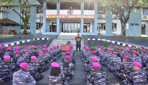 Wadan Pasmar 3 Sapa Prajurit dengan Semangat Juang dan Keteladanan