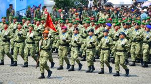 Dankodaeral I Hadiri Upacara Puncak HUT ke-80 TNI di Monas