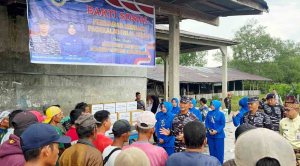 TNI AL Bawa Misi Kemanusiaan dari Bagansiapiapi ke Panipahan