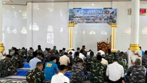 Doa Bersama Warnai HUT ke-80 TNI di Bengkulu