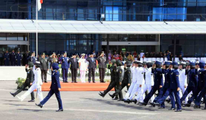 Lanud Sultan Hasanuddin Gelar Upacara HUT Ke-80 TNI