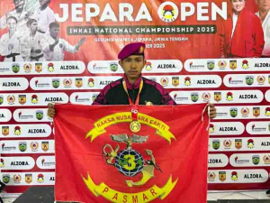 Langganan Emas, Pasmar 3 Guncang Jepara Open 2025