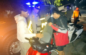 Kapolsek Cabangbungin Pimpin Patroli Biru, Cegah Tawuran dan Kejahatan Jalanan di Bekasi Utara