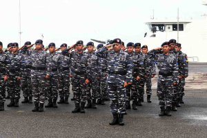Wadan Kodaeral I Pimpin Apel Khusus HUT Kesehatan TNI AL
