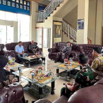 Perkuat Pengawasan Wilayah Perbatasan, Lanal Sabang Terima Kunjungan Kerja BNPP