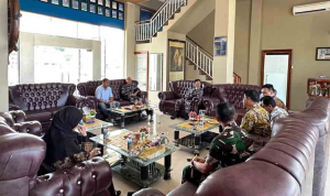 Perkuat Pengawasan Wilayah Perbatasan, Lanal Sabang Terima Kunjungan Kerja BNPP