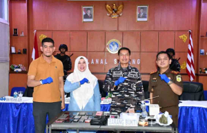 Lanal Sabang dan BNN Kota Sabang Gerebek Rumah Diduga Pengedar Narkoba
