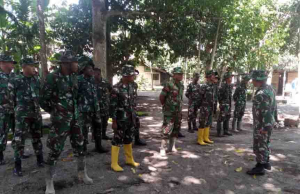 Satgas TMMD ke-126 Mulai Bekerja di Kampung Babak