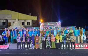 Lanal Dabo Singkep Dukung UMKM Lewat Batik Fashion Week 2025