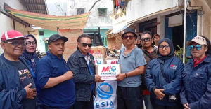 Aksi Peduli MIO DKI Jakarta Untuk Korban Kebakaran di Kampung Rawa Bebek