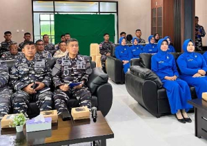 Lanal Bintan Gelar Penyuluhan Kesadaran Hukum dari Diskumal
