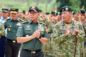 Panglima TNI Tinjau Markas Yontaipur Kostrad di Cikarang