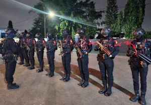 Brimob Batalyon C Pelopor Gelar Patroli Malam
