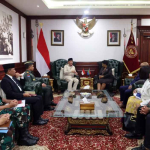 Panglima TNI Dampingi Menhan RI Terima Kunjungan Menhan Afrika Selatan