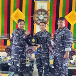 Disjarahal TNI AL Tinjau Monumen Bersejarah di Sabang