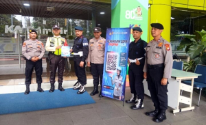 Provos Satbrimob Polda Metro Jaya Gencarkan Sosialisasi Yanduan Divpropam Polri