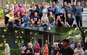 Senam Bersama, Wujud Semangat Sehat Karyawan BRI BO Kebon Jeruk