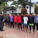 Tim Dragon Boat Pasmar 3 Panaskan Latihan Menuju Ajang Nasional