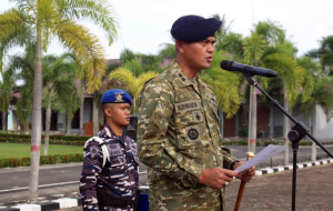 Lanal Bengkulu Gelar Upacara 17-an Penuh Khidmat