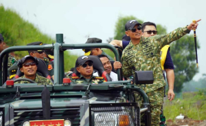 Panglima TNI Tinjau Pembangunan Fasilitas Latihan Multidimensi di Pusdiklat Kopassus Batujajar