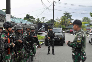 Dandim 1710/Mimika Pimpin Langsung Patroli Wilayah