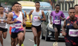 Langkah Emas Marinir, Atlet Pasmar 3 Juara di Fun Run Aston 5K