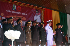 Danlanal Simeulue Ajak Generasi Muda Bergerak Bersatu untuk Indonesia